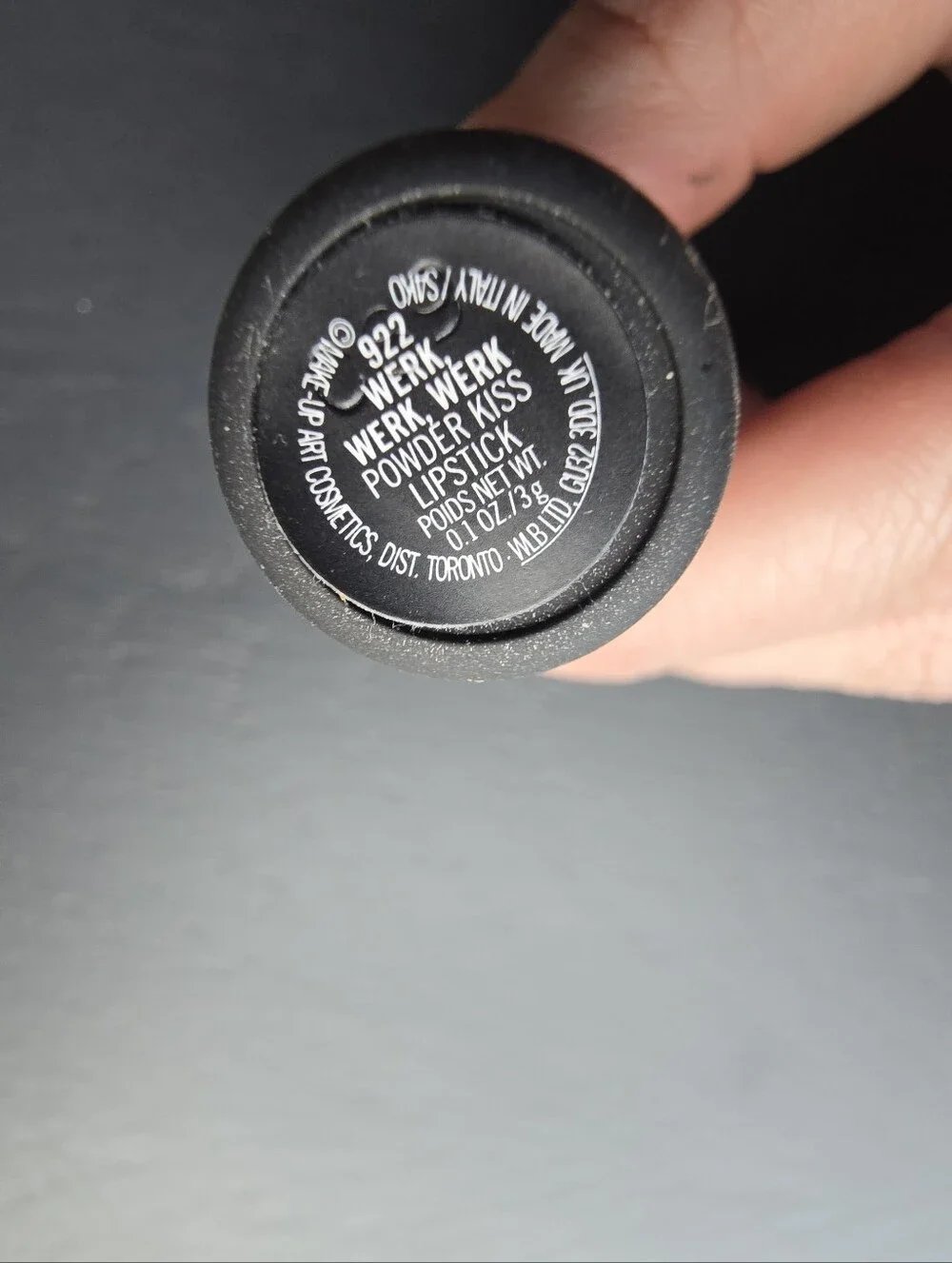MAC Cosmetics Vivid Red Lipstick - Werk Werk Werk